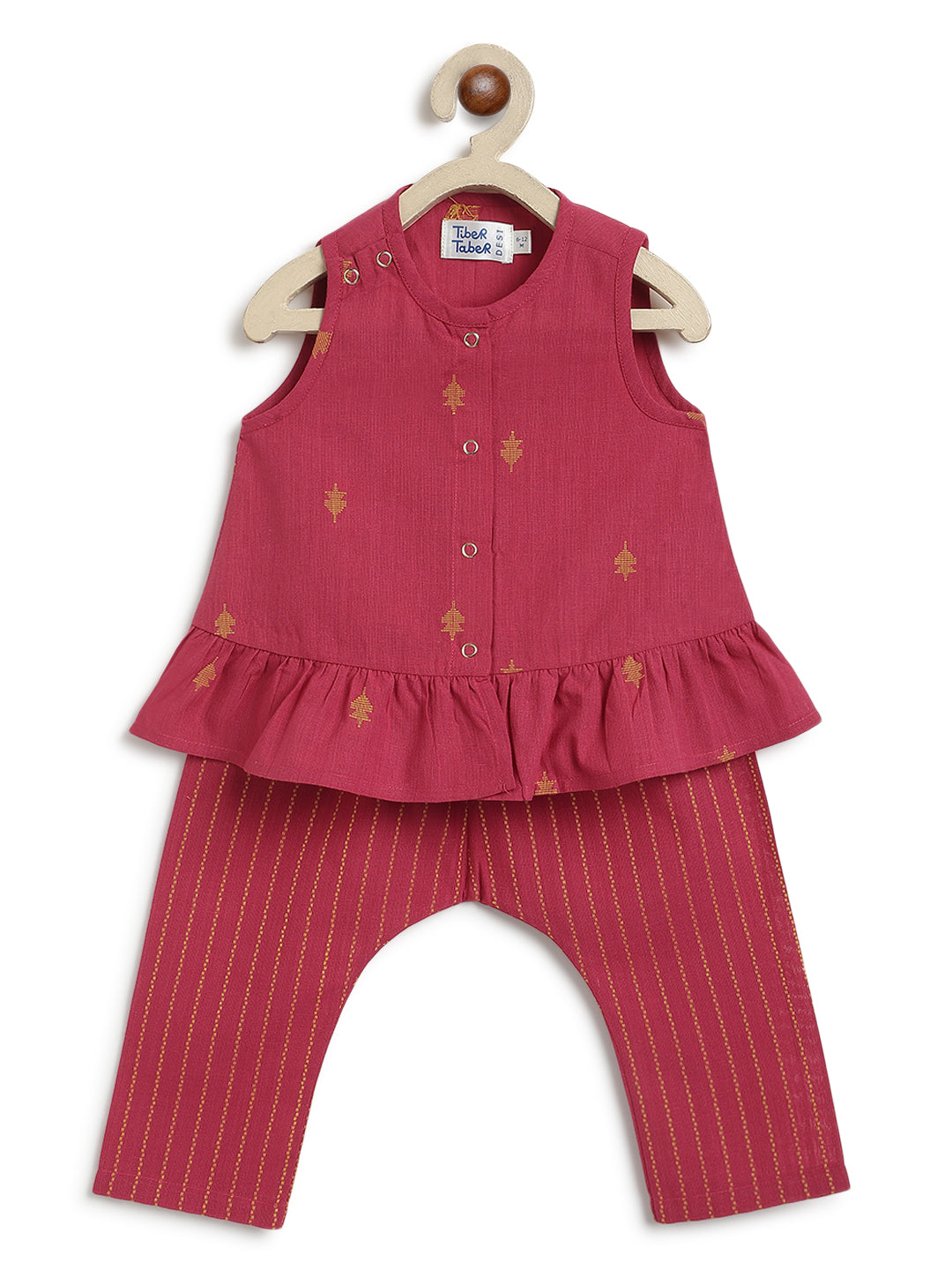 Pretty in Pink Jhabla Set