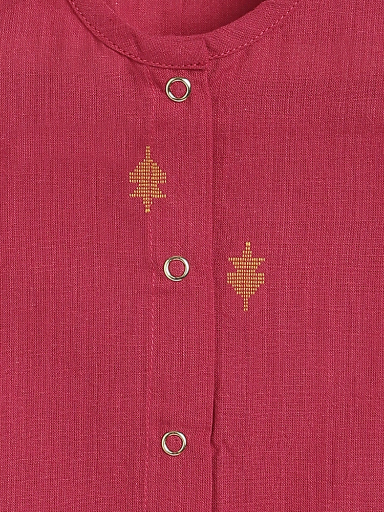 Pretty in Pink Jhabla Set