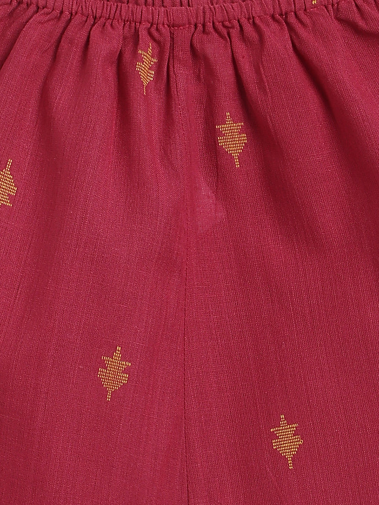 Pretty in Pink Jhabla Set