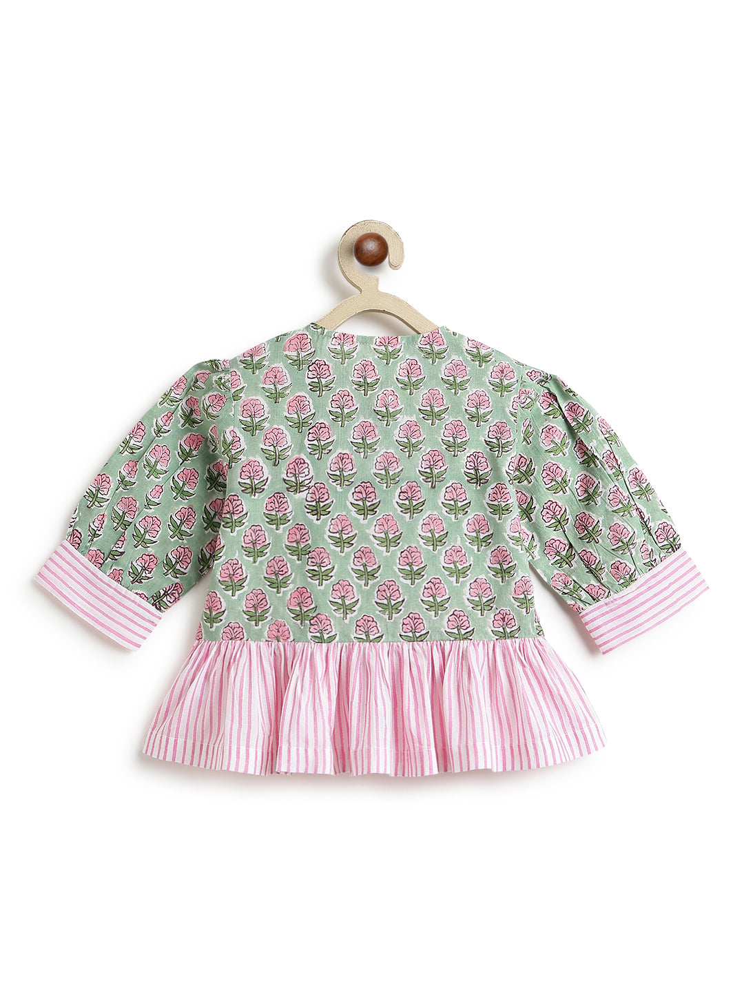 Gulbahar Top - Green