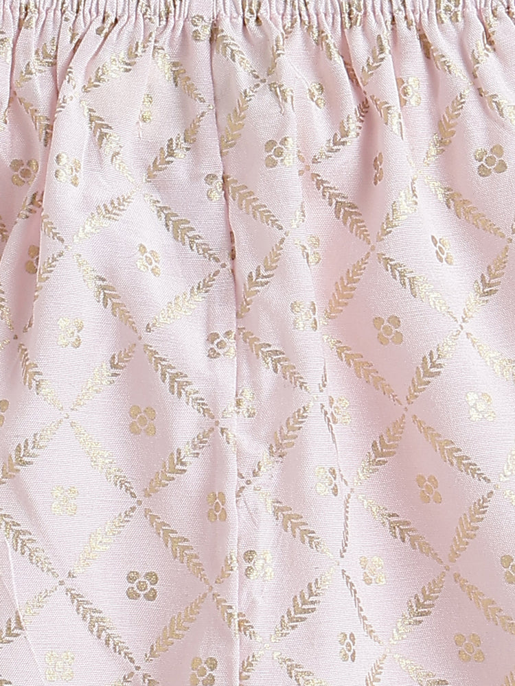Rosy Glow Peplum Set