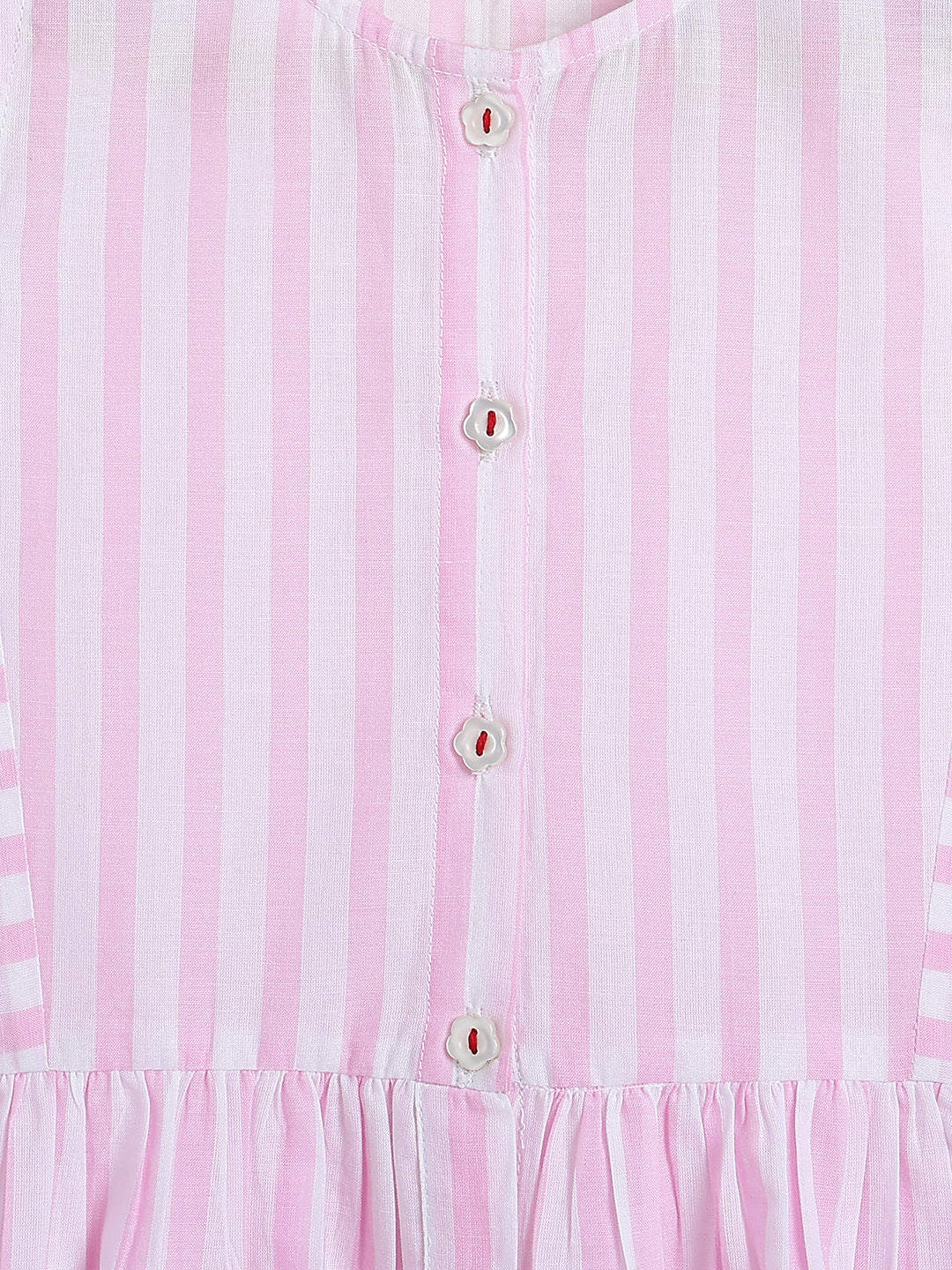 Candy Stripe Peplum Top