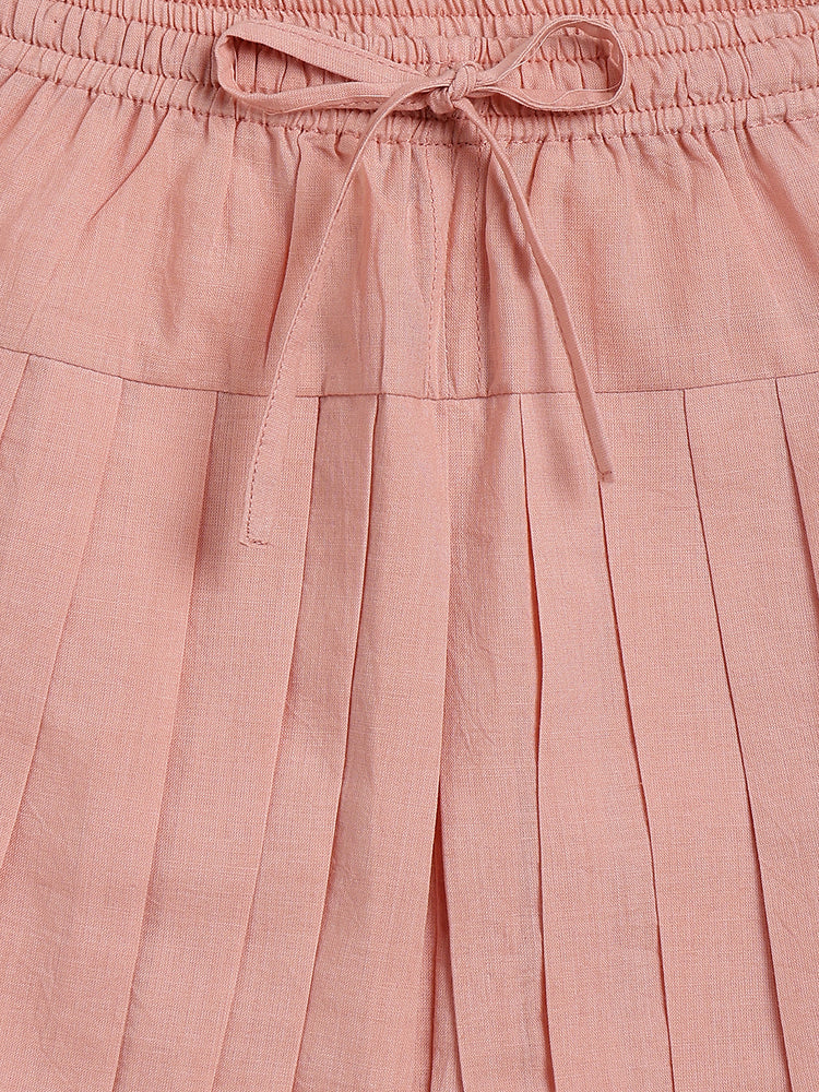 Peach Blossom Angrakha Set
