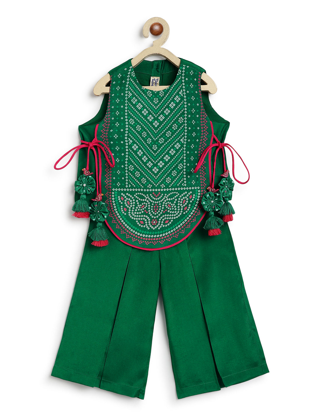 Rang Leher Set-Green