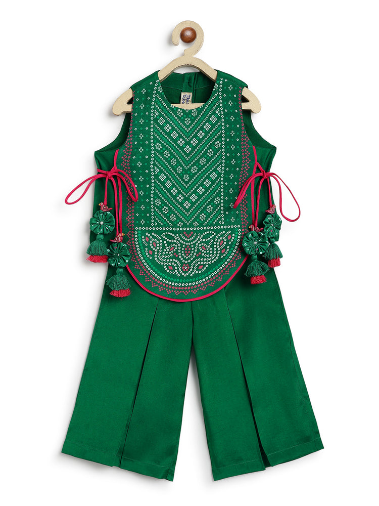 Rang Leher Set-Green