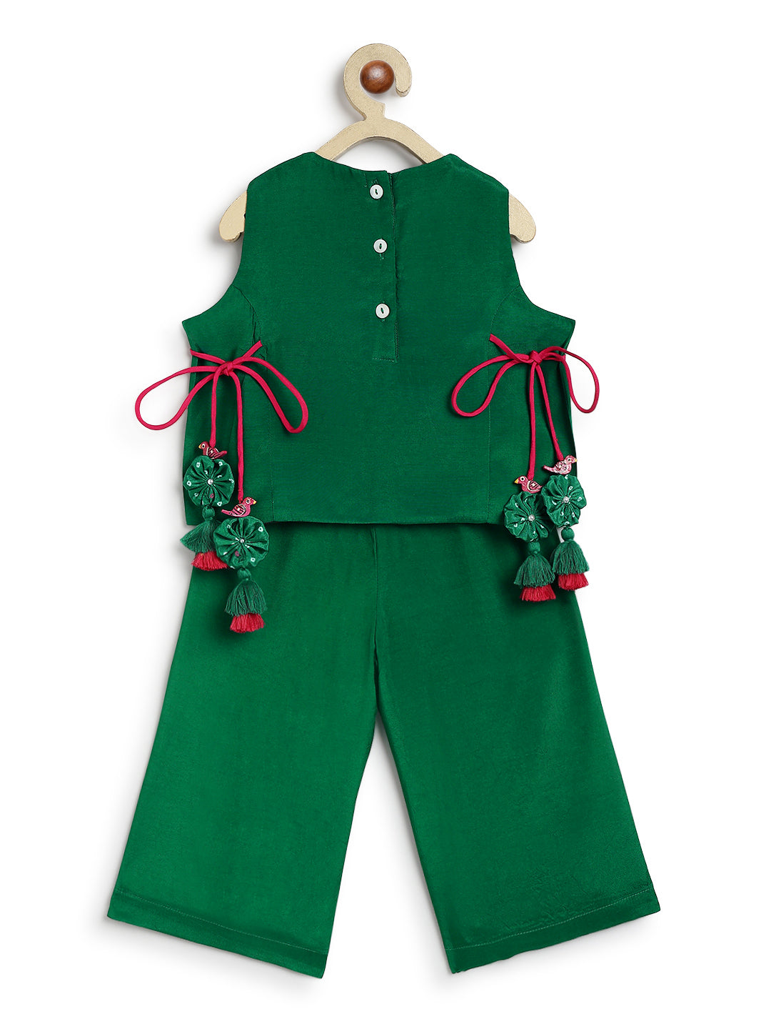 Rang Leher Set-Green