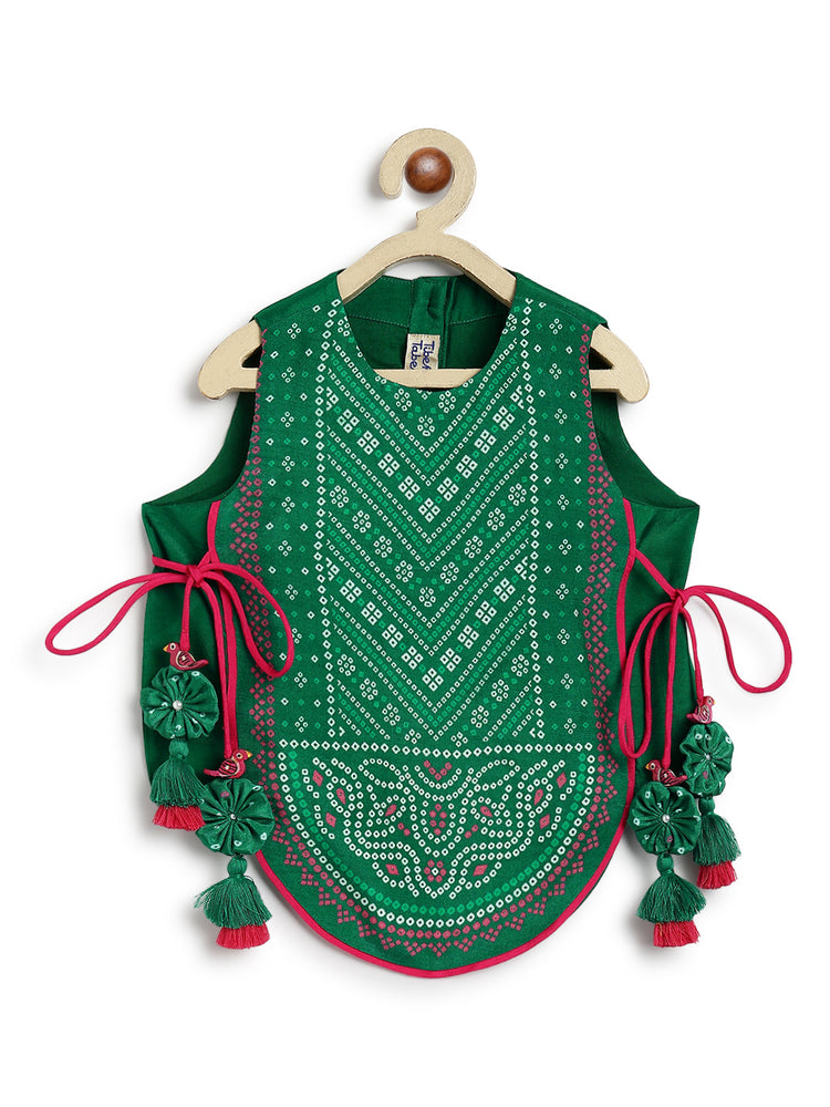 Rang Leher Set-Green