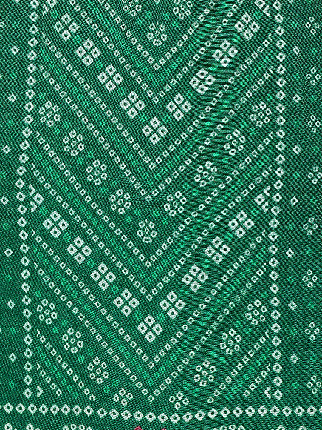 Rang Leher Set-Green