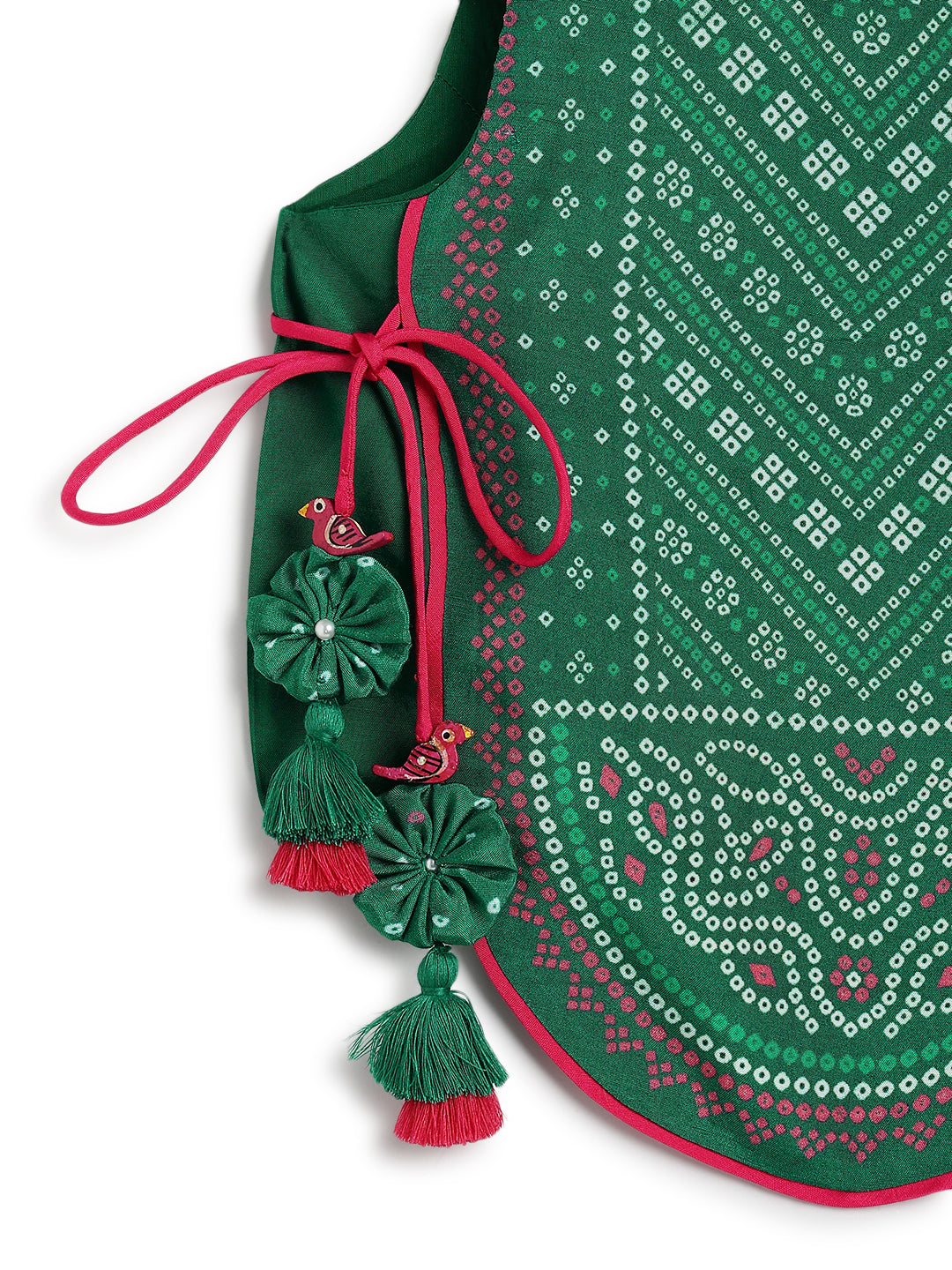 Rang Leher Set-Green