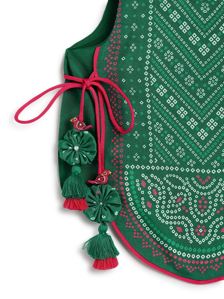 Rang Leher Set-Green