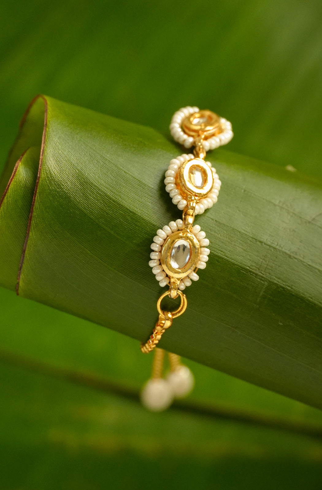 Kundan Charm Bracelet