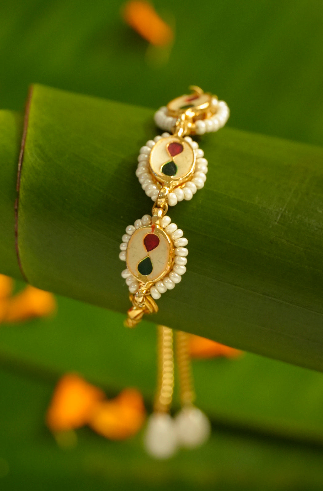 Kundan Charm Bracelet