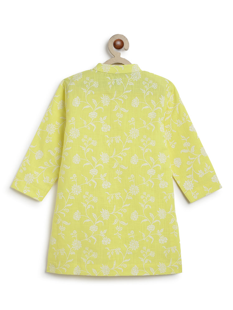 Lemon Sorbet Kurta Set