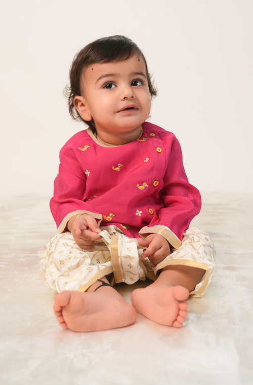 Little Bird Dhoti Set