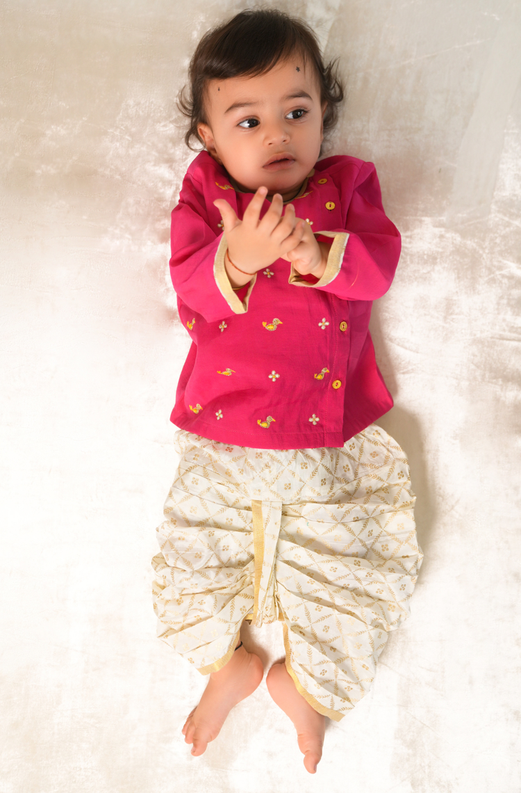 Little Bird Dhoti Set