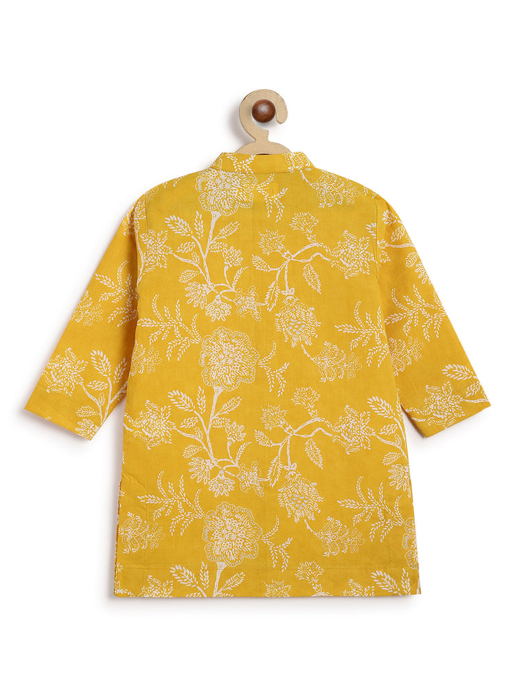 Baby Boy Floral Print Kurta Set