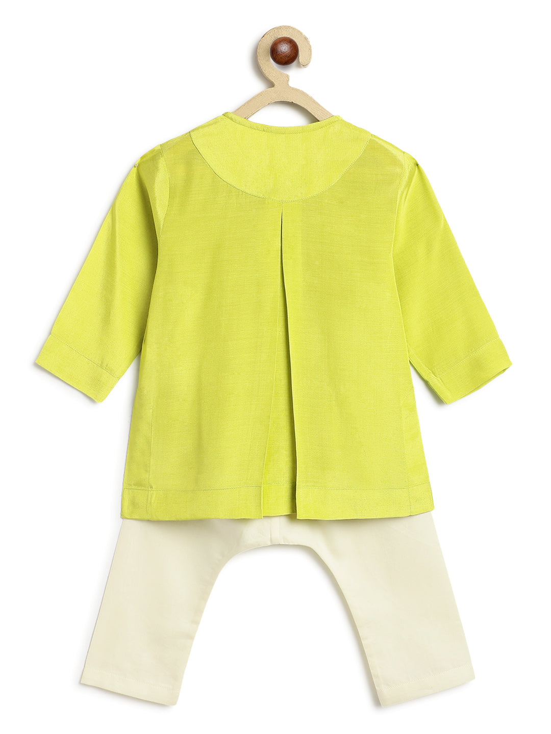 Patang Buta Green Kurta Set