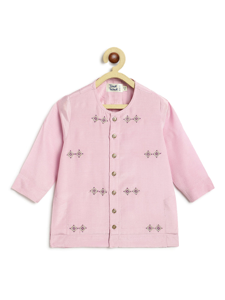 Patang Buta Pink Kurta Set