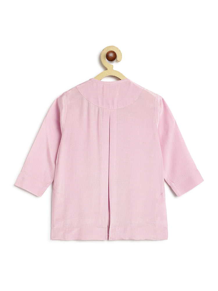 Patang Buta Pink Kurta Set