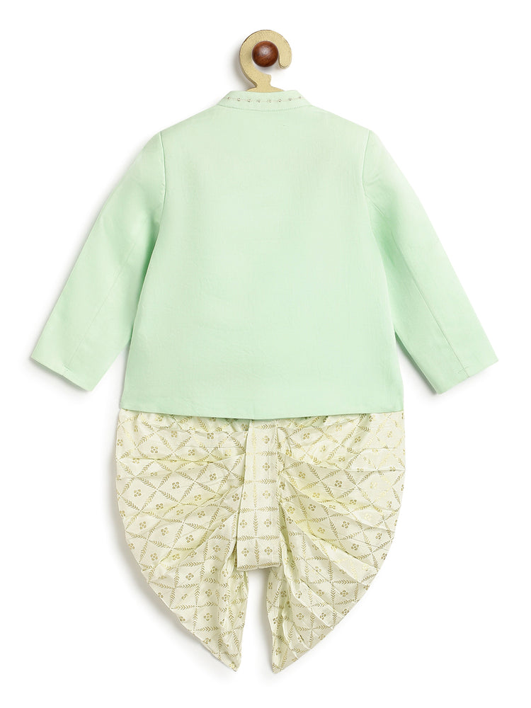 Aashirwaad Bandhgala Set - Green