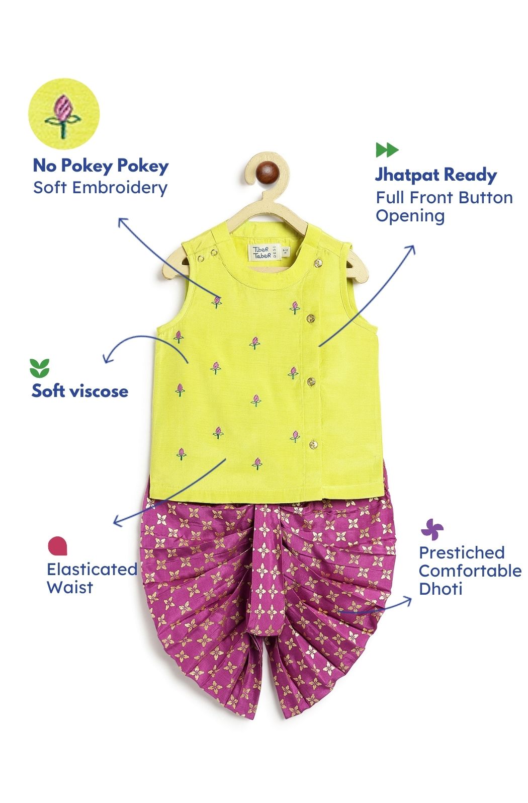 Pehli Bahaar Dhoti Set