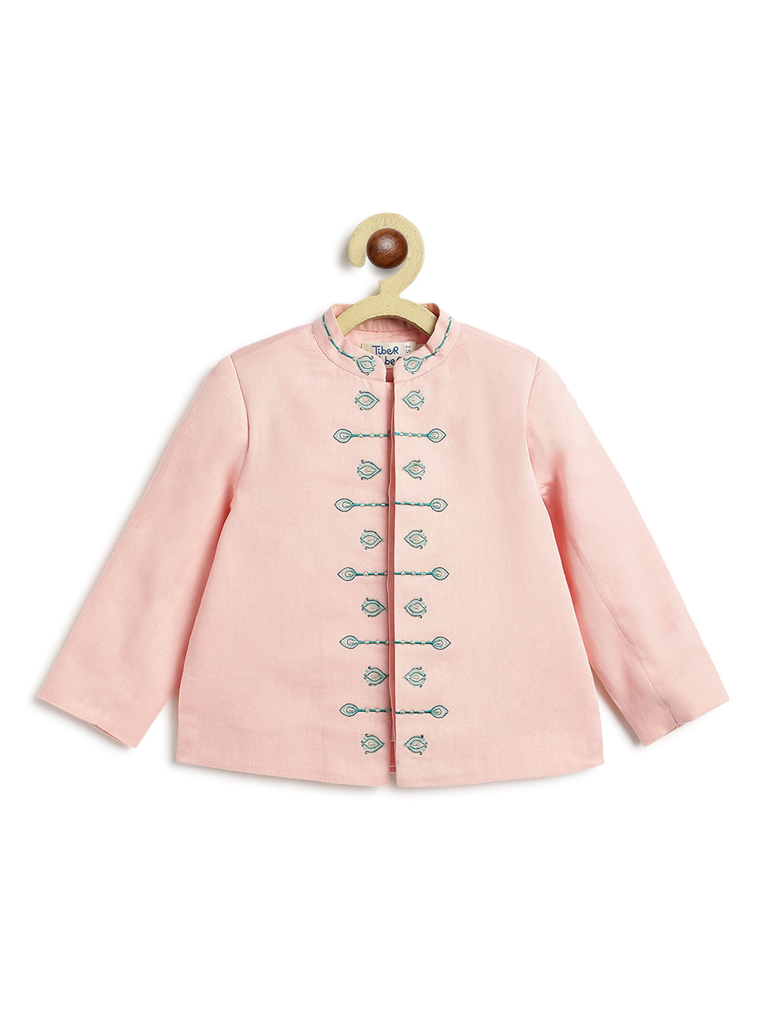 Mayur Bandhgala Pant Set - Pink