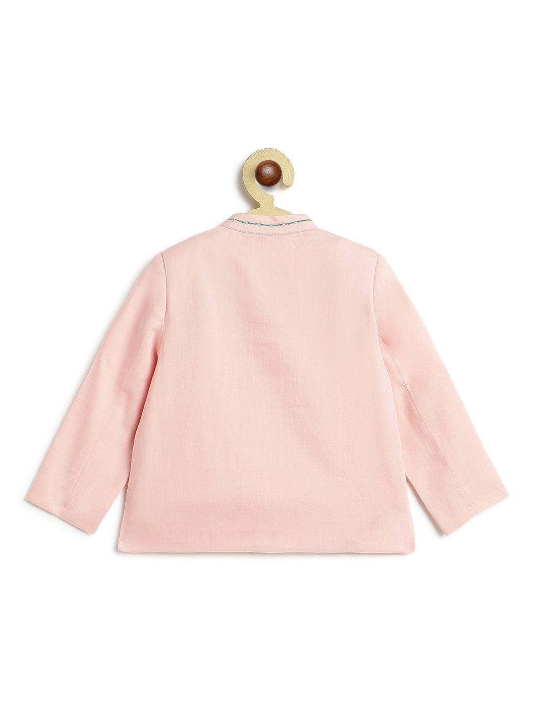 Mayur Bandhgala Pant Set - Pink