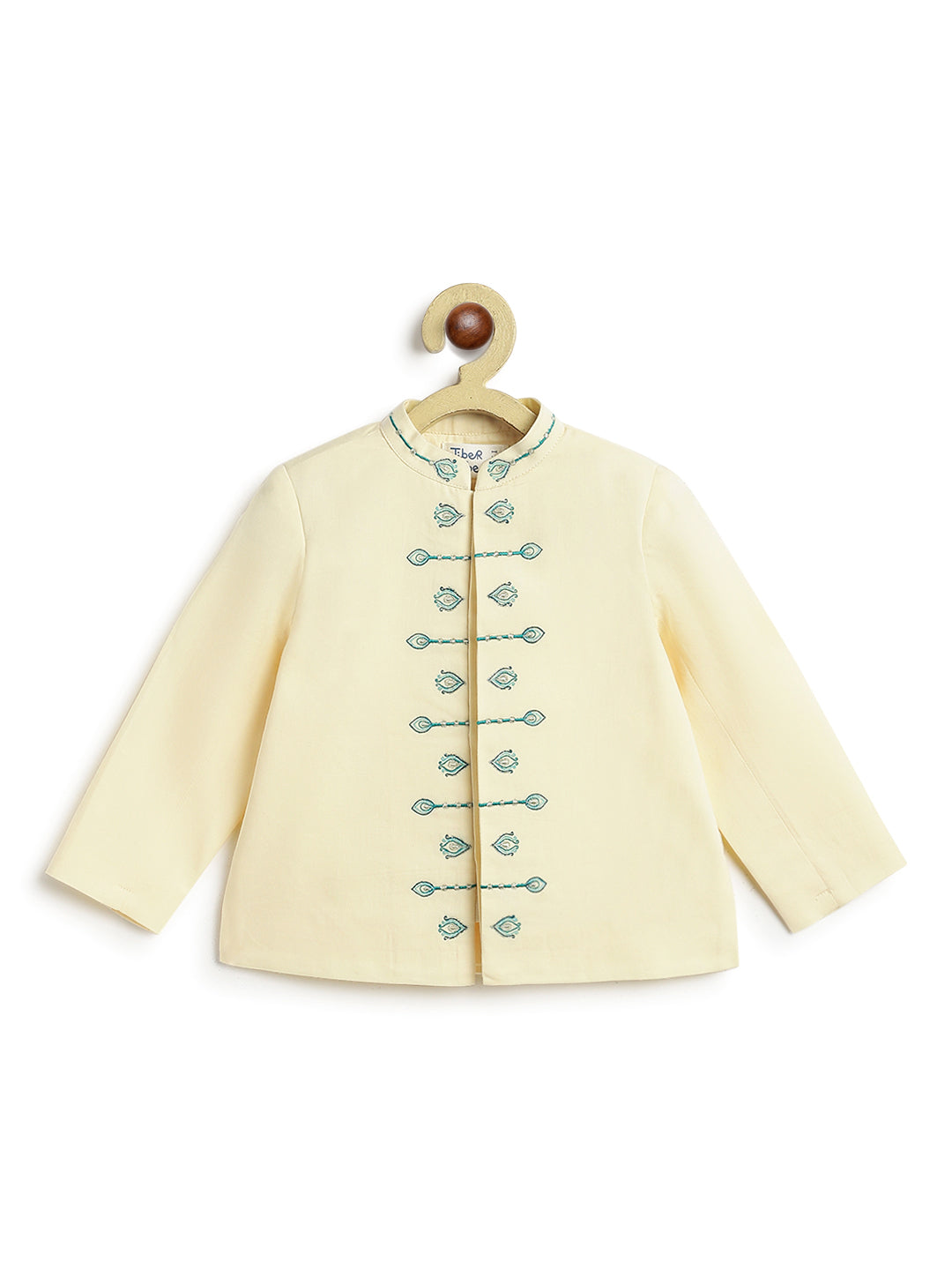 Mayur Bandhgala Pant Set - Cream