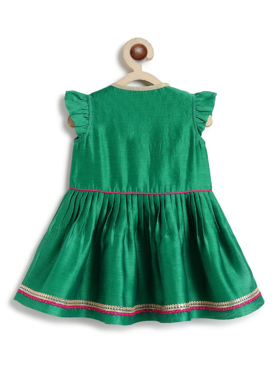 Meera Angrakha Set- Green