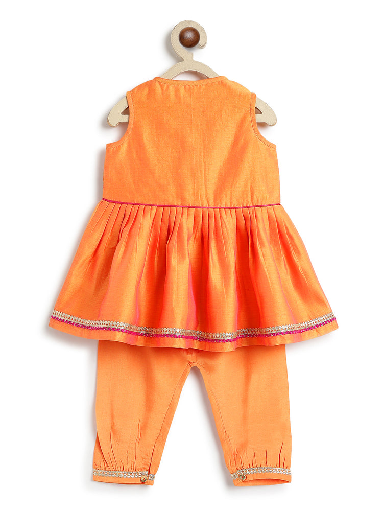 Aangan Angrakha Set- Orange