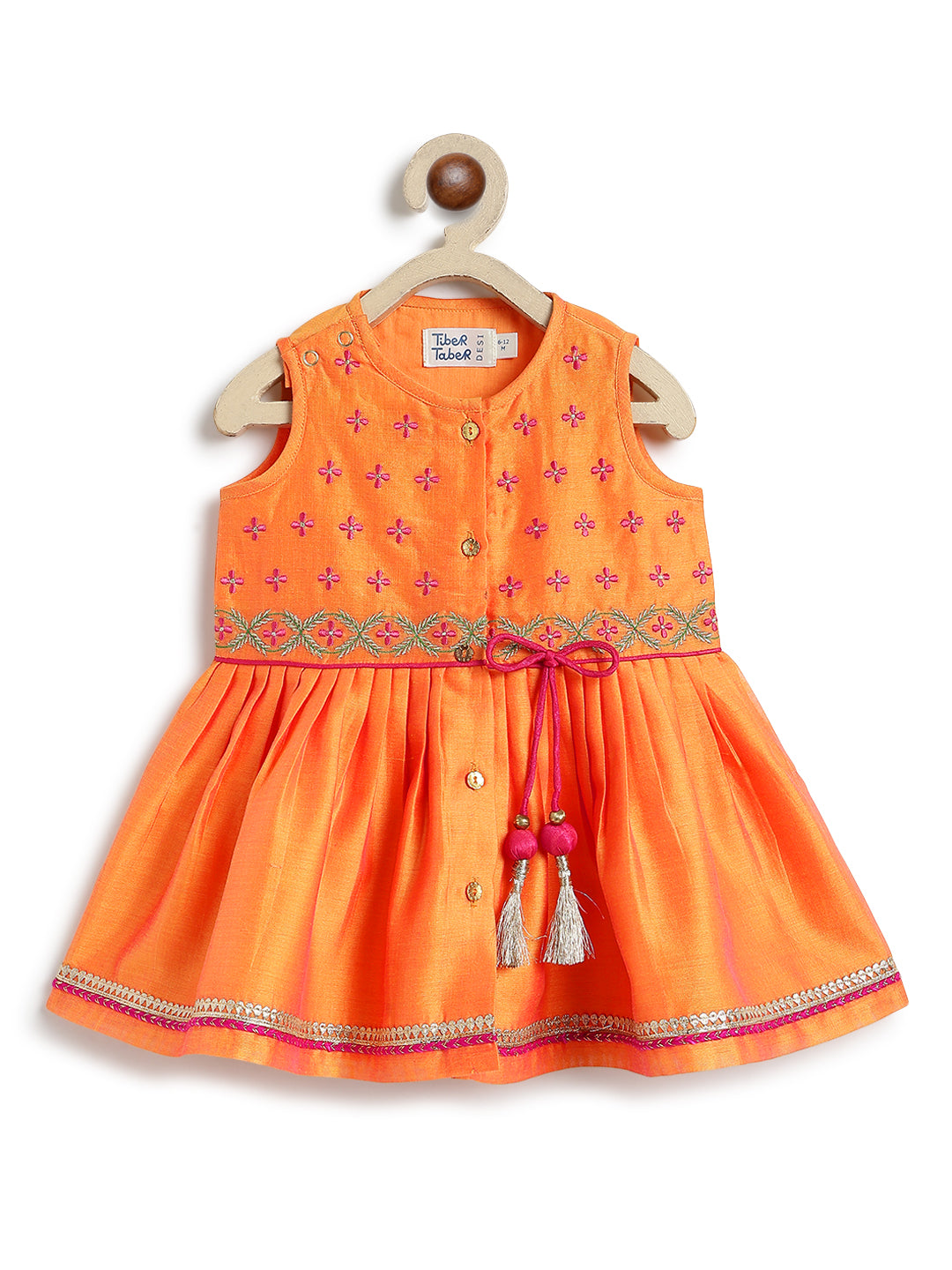 Aangan Angrakha Set- Orange