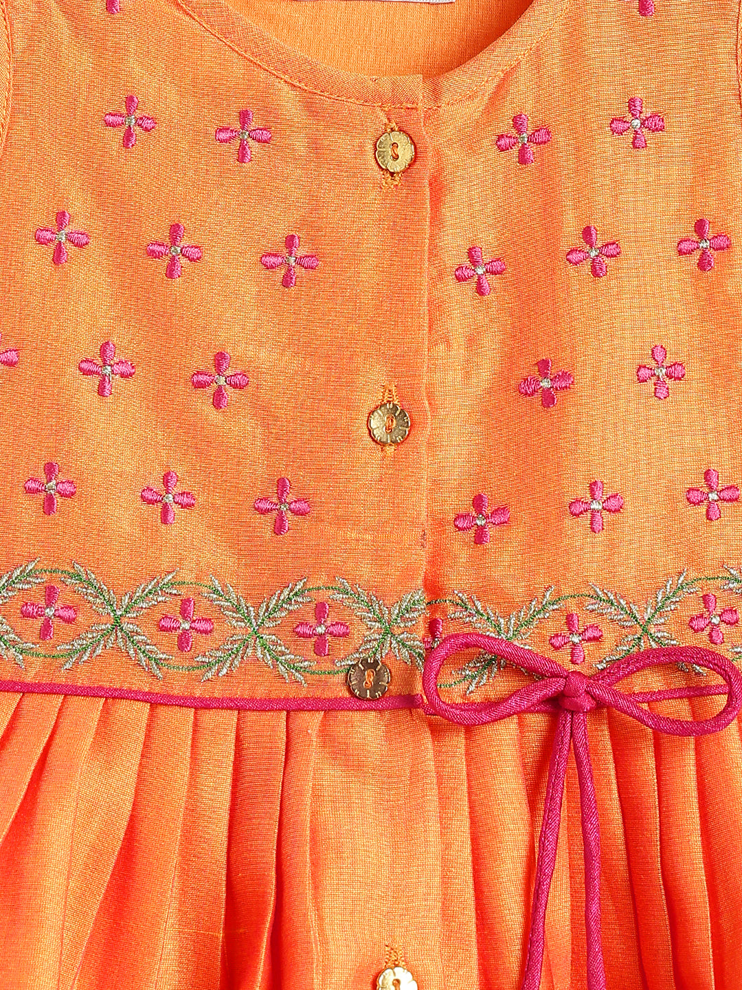 Aangan Angrakha Set- Orange