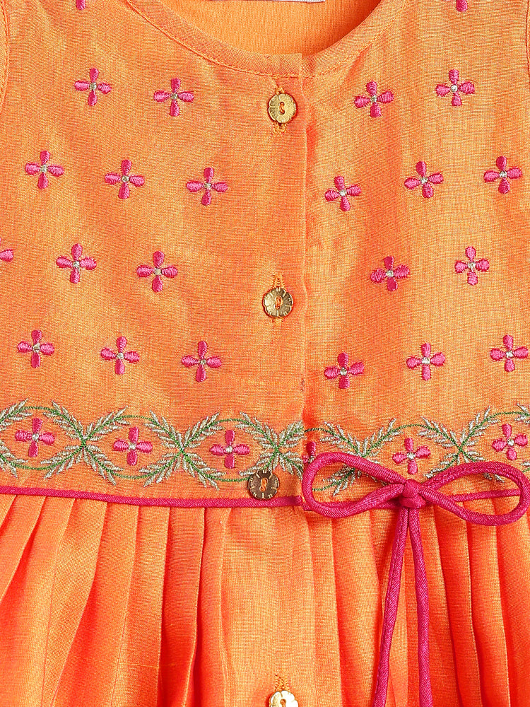 Aangan Angrakha Set- Orange
