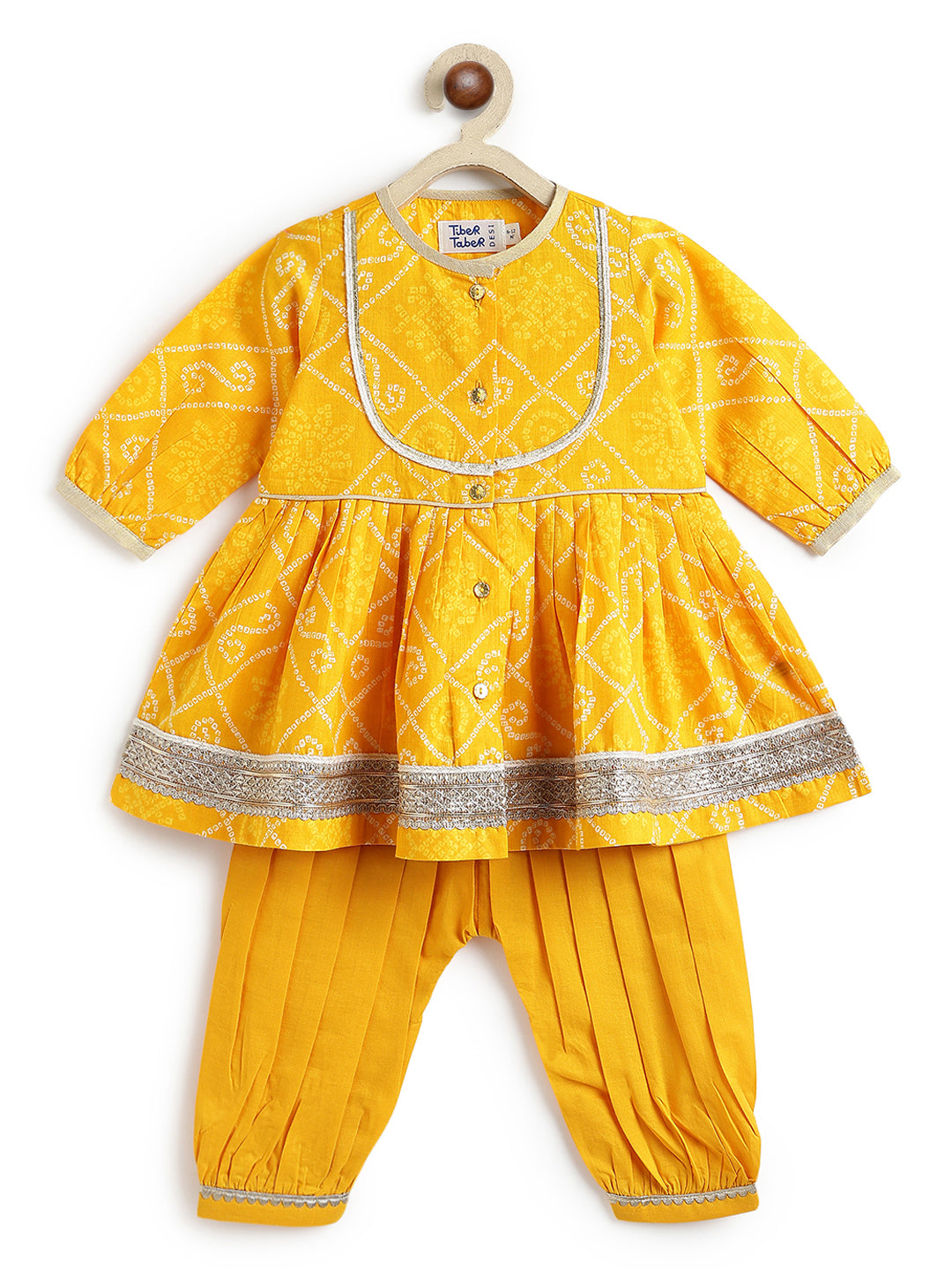 Bandhani Noor Angrakha Set
