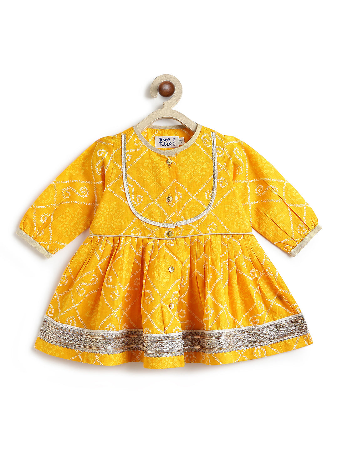 Bandhani Noor Angrakha Set