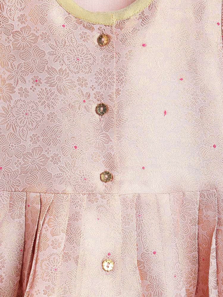 Rajkumari Angrakha Set - Pink