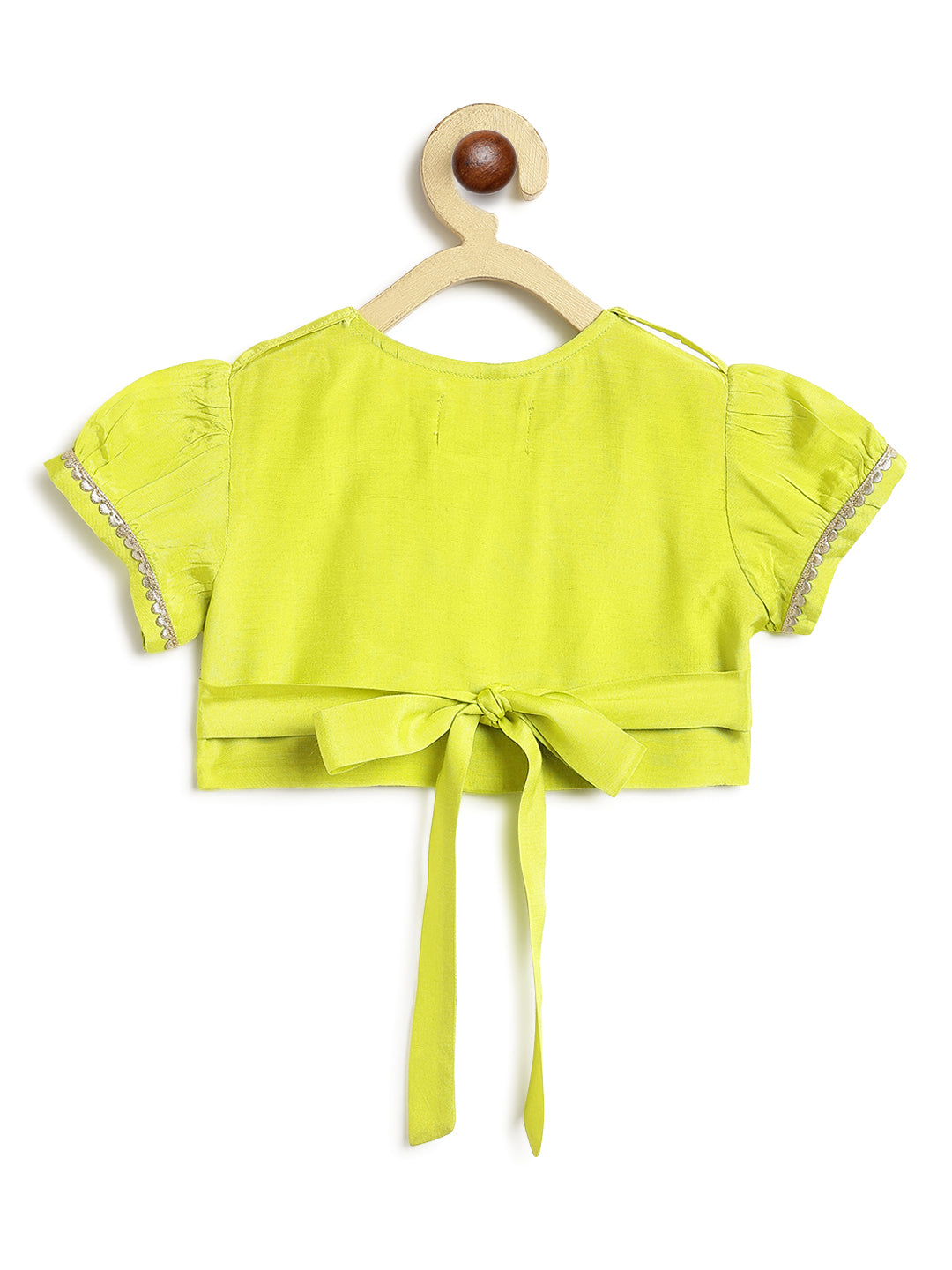 Swarn Jaal Lehenga Set - Green