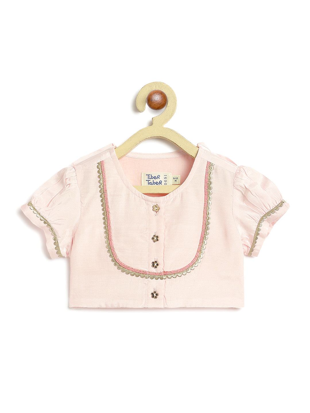 Swarn Jaal Lehenga Set - Pink