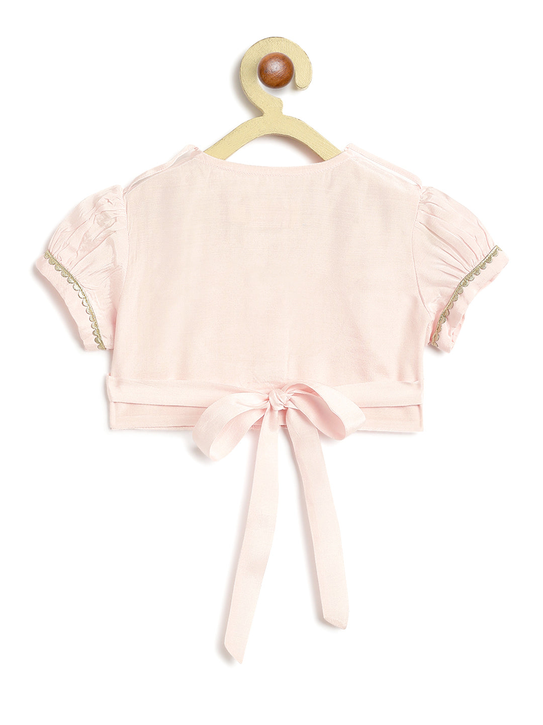 Swarn Jaal Lehenga Set - Pink