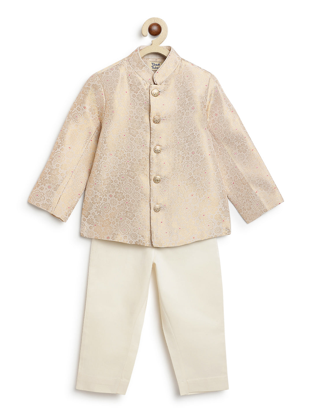 Raja Saheb Bandhgala - Cream