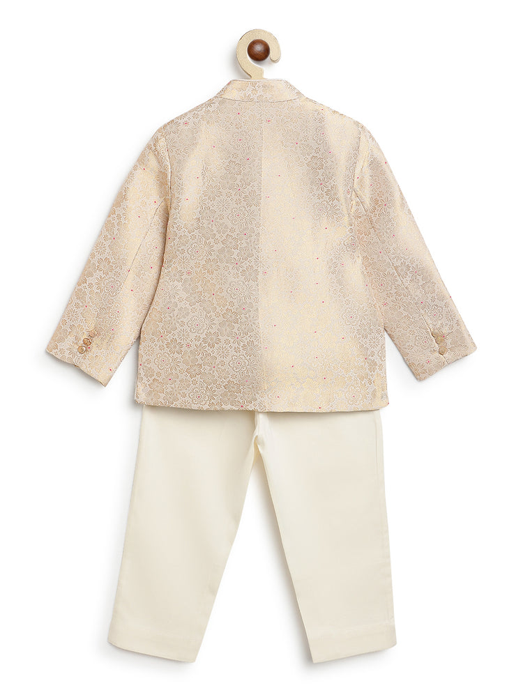 Raja Saheb Bandhgala - Cream