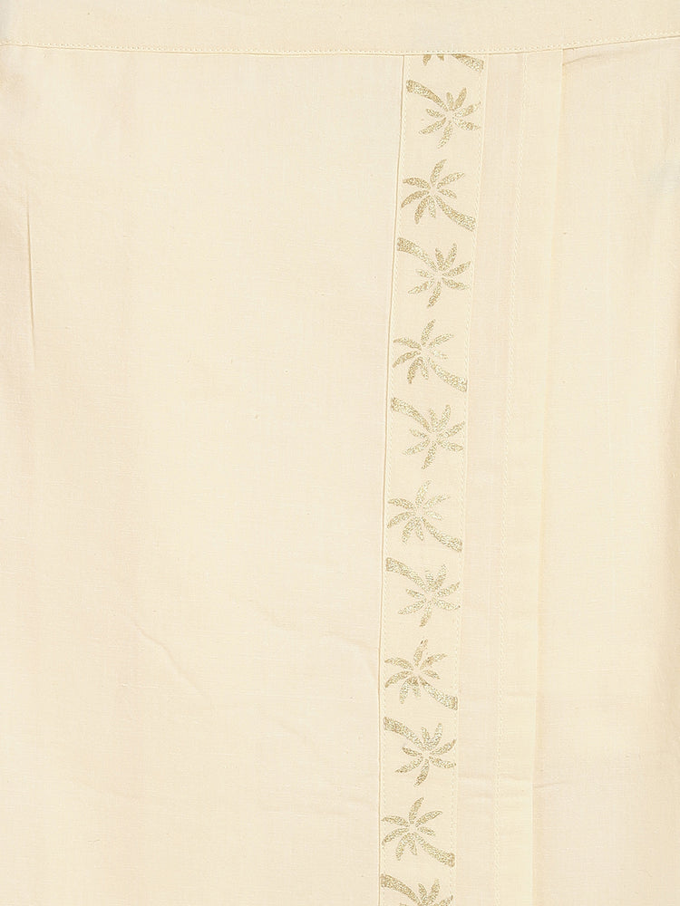 Coconut Tree Solid Mundu