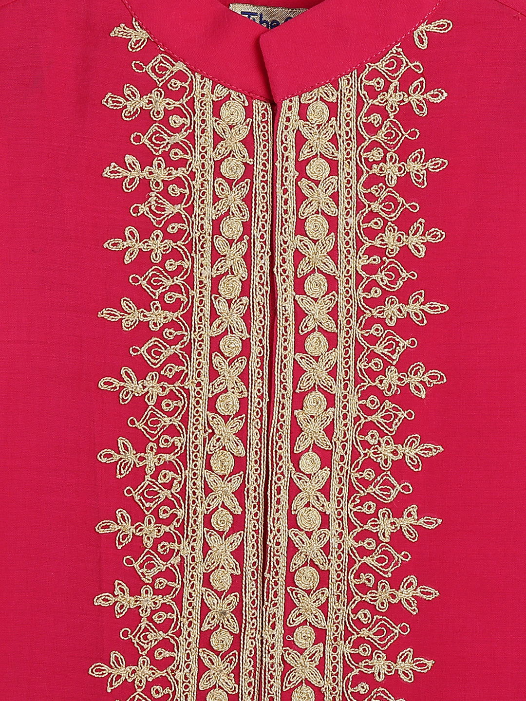 Shahi Virasat 3 Pcs Bundi Set-Pink