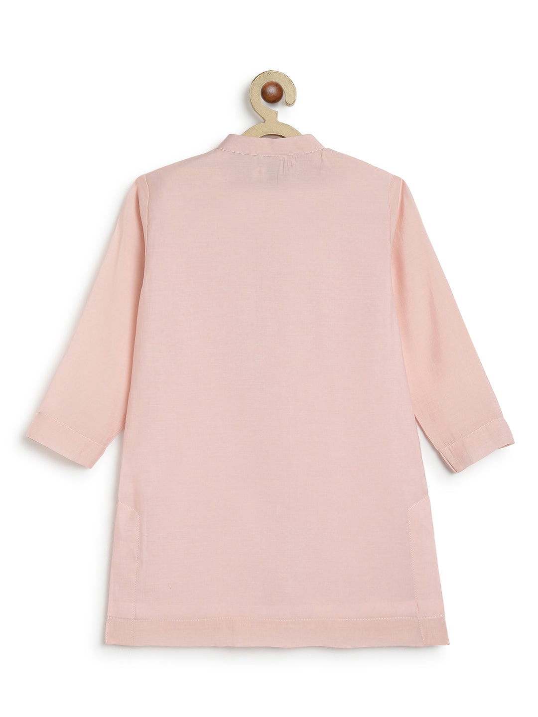 Noorza Kurta Pyjama Set-Pink