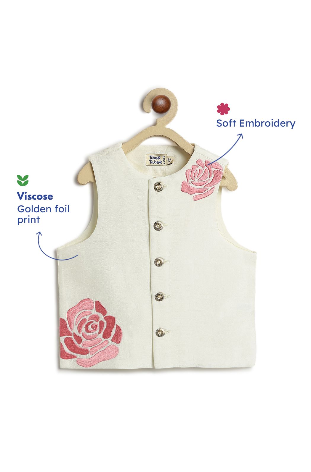 Gul E Gulab 3 Pc Bundi Set