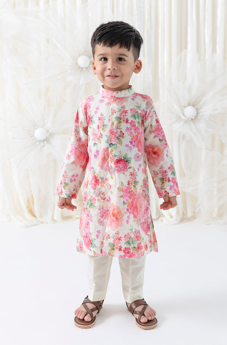 La Vie En Rose Kurta Set