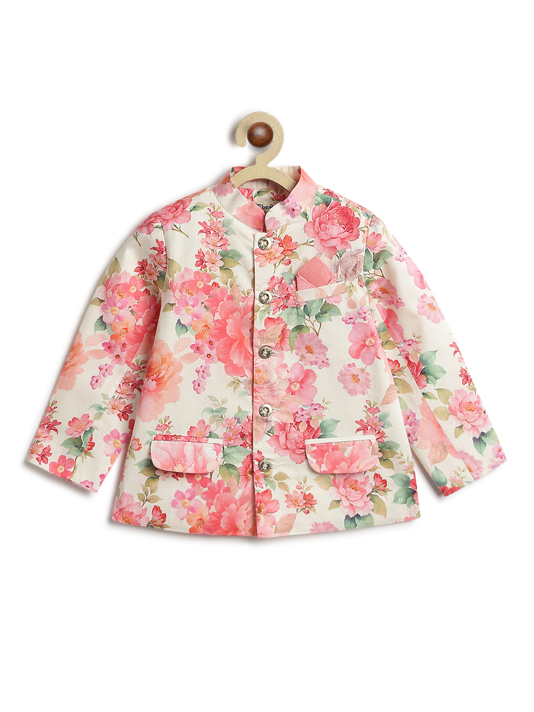 La Vie En Rose Bandhgala Set