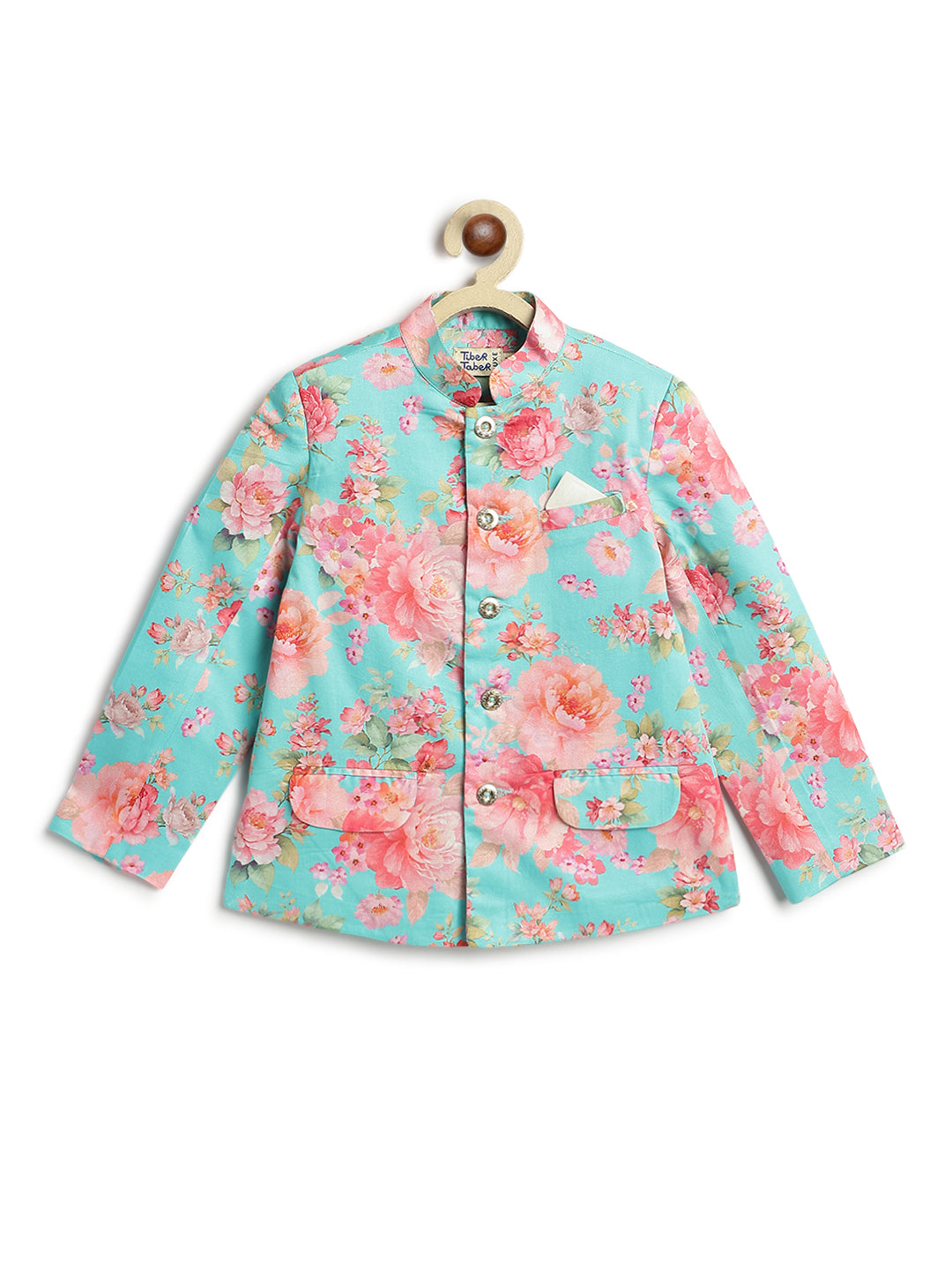 La Vie En Rose Bandhgala Set