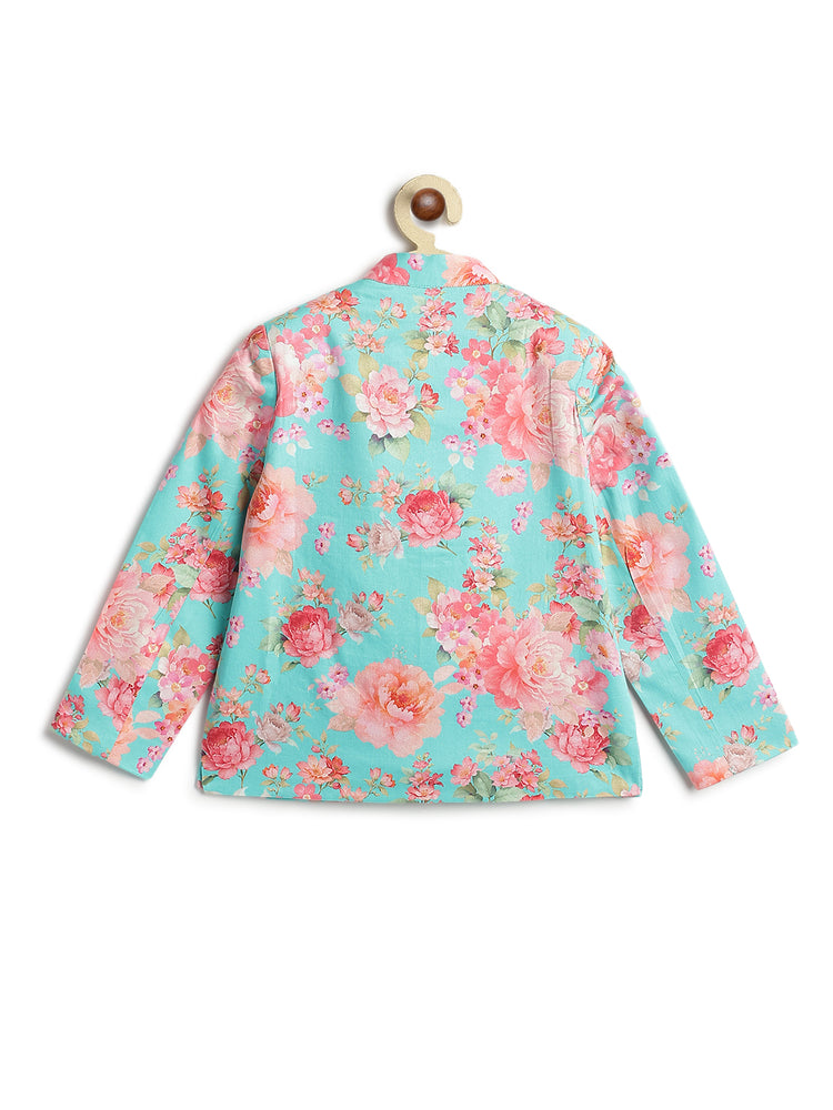 La Vie En Rose Bandhgala Set