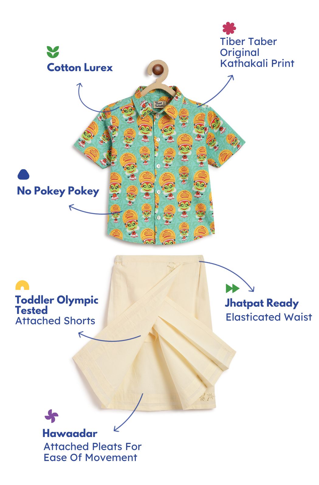 Rangaswamy Kathakali Mundu Set